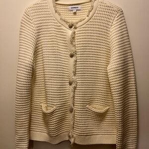Express Women's Cream Sweater, XL